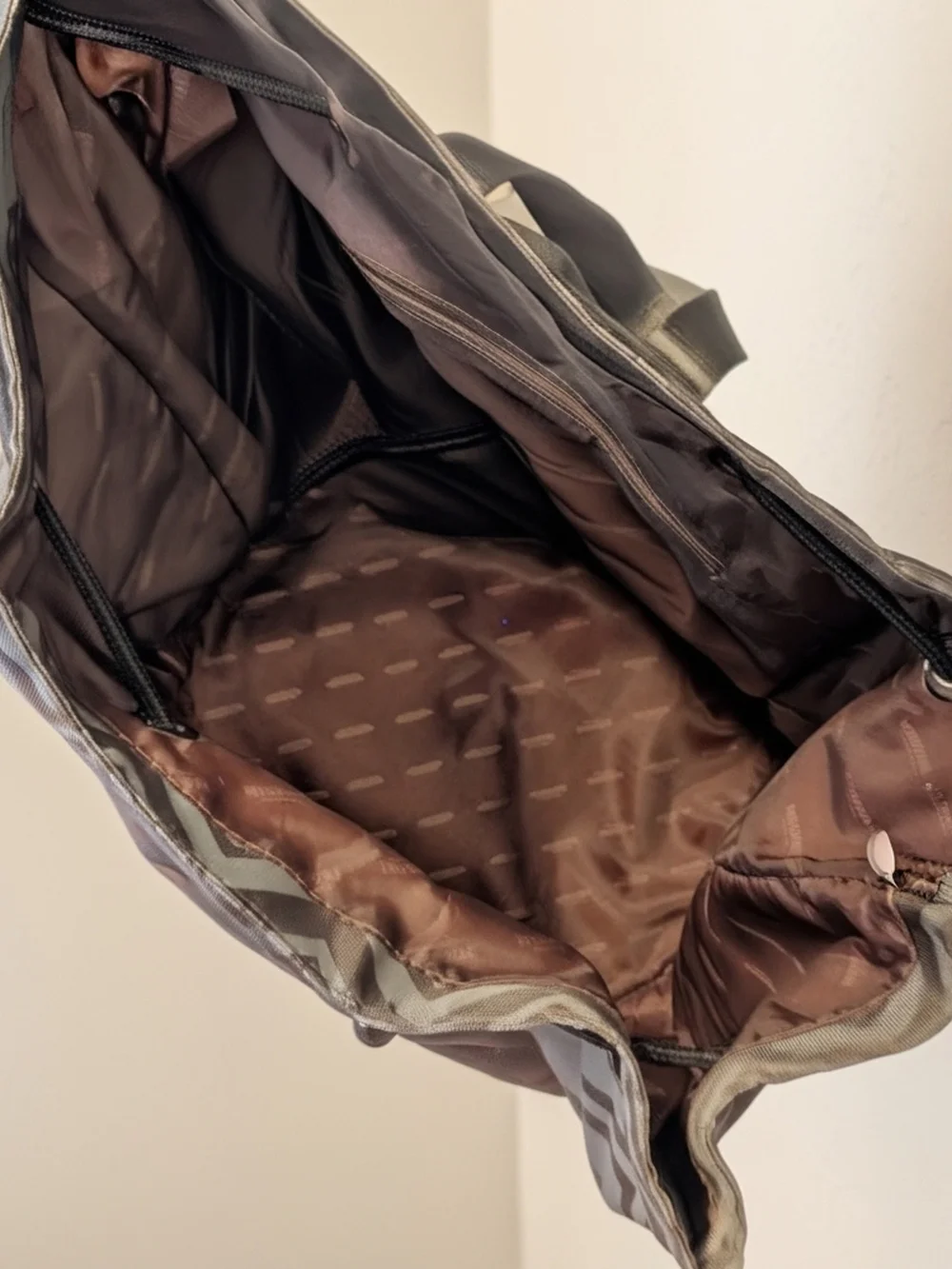 Missoni Parfum Chevron Drawstring Rucksack Backpack Unisex